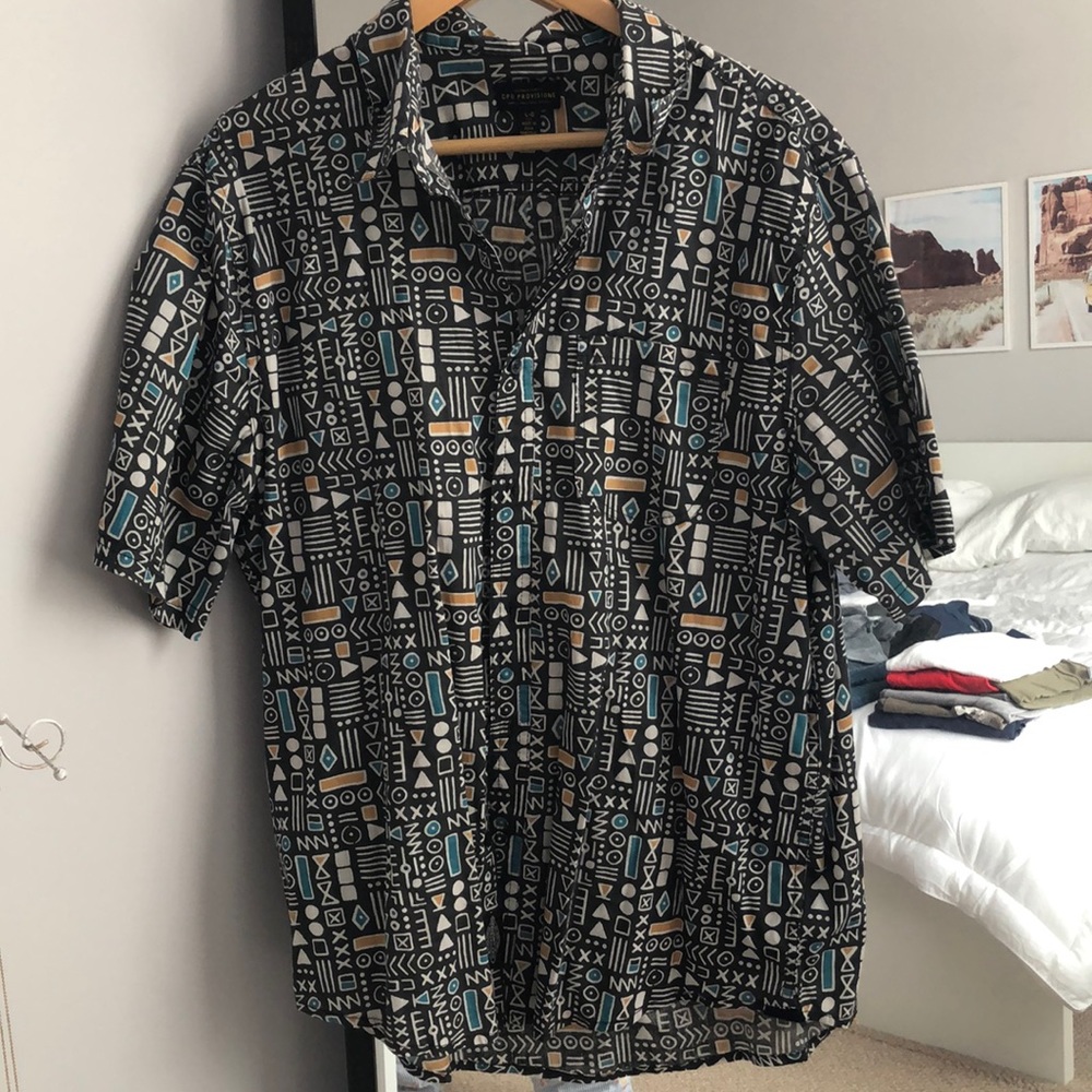 CPO Provisions || Short Sleeve Button Up Shirt